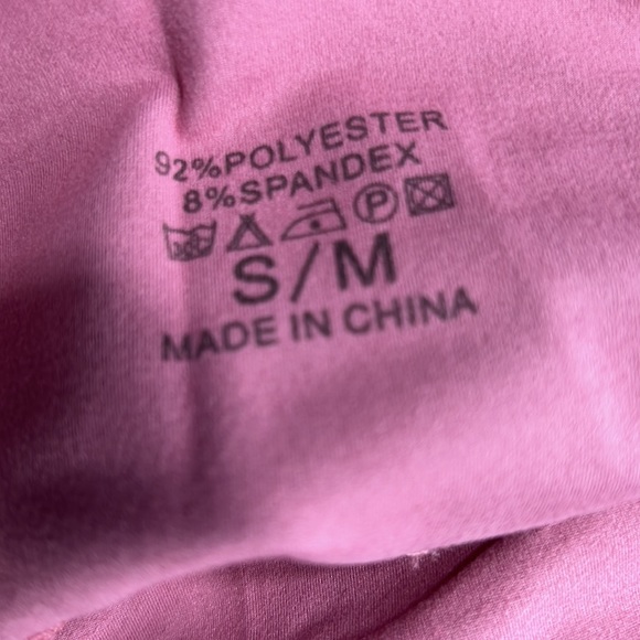 🆕Lydaa Athletic Jacket & Short Set Rose & White W/Pockets & Stripes S,M,L & XL - Picture 8 of 10